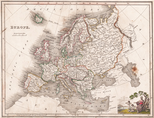 Orbis Romani pars Occidentalis 1819